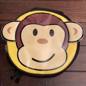 Leenie Insulated Monkey Face Lunch Tote EUC 🐵